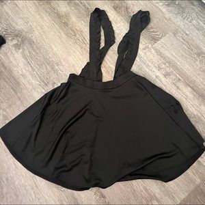 Zip Up Overall Skirt
